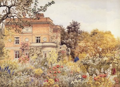 Kiftsgate Court, Gloucestershire, 1906 by Charles A. Brindley